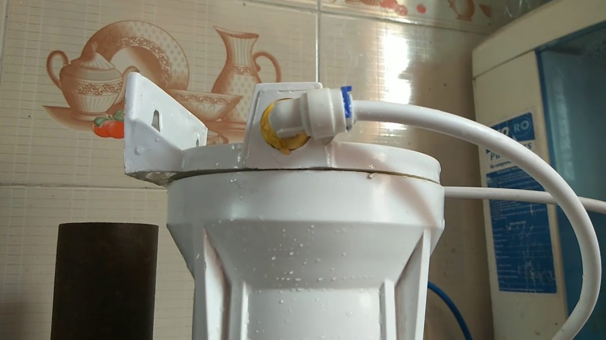 water pirifier leaking